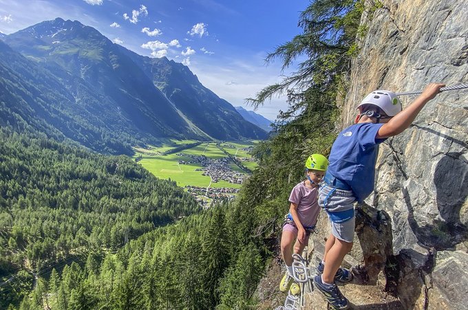 Klettern im Ötztal